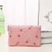 Flower Cloth Folding Shopping Bag Oxford Cloth Shoulder Bag Foldable Waterproof Wallet