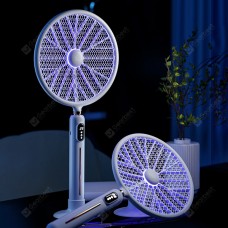 2-in-1 Digital Display Photocatalyst Automatic Mosquito Swatter Household USB Charging Mosquito Killer