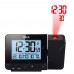 LED Screen Projection Alarm Clock Projection with Time Temperature USB Charging