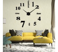 Modern / Contemporary Stainless Steel Round Indoor AA Wall Clock