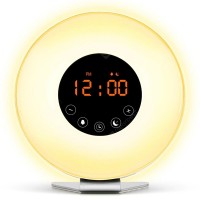 Smart Wake-up LED Touch Light Alarm Clock