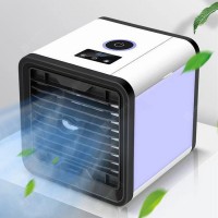 Mini Air Cooler Water Air Conditioner Fan Portable Night Light