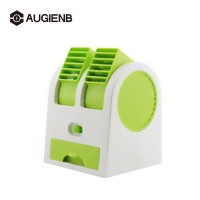Mini Portable Air Cooler USB Cooling Fan Water Conditioning Fan No Leaf Safety