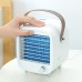 Portable Mini Retro Ice Cooling Fan Small Desktop Air Cooler Built-in Ice Grid