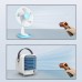 Portable Mini Retro Ice Cooling Fan Small Desktop Air Cooler Built-in Ice Grid