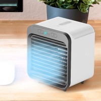 SL08 Desktop Water-cooled Air-Conditioning Fan USB Charging Mini Air Conditioner Dormitory Office Air Cooler