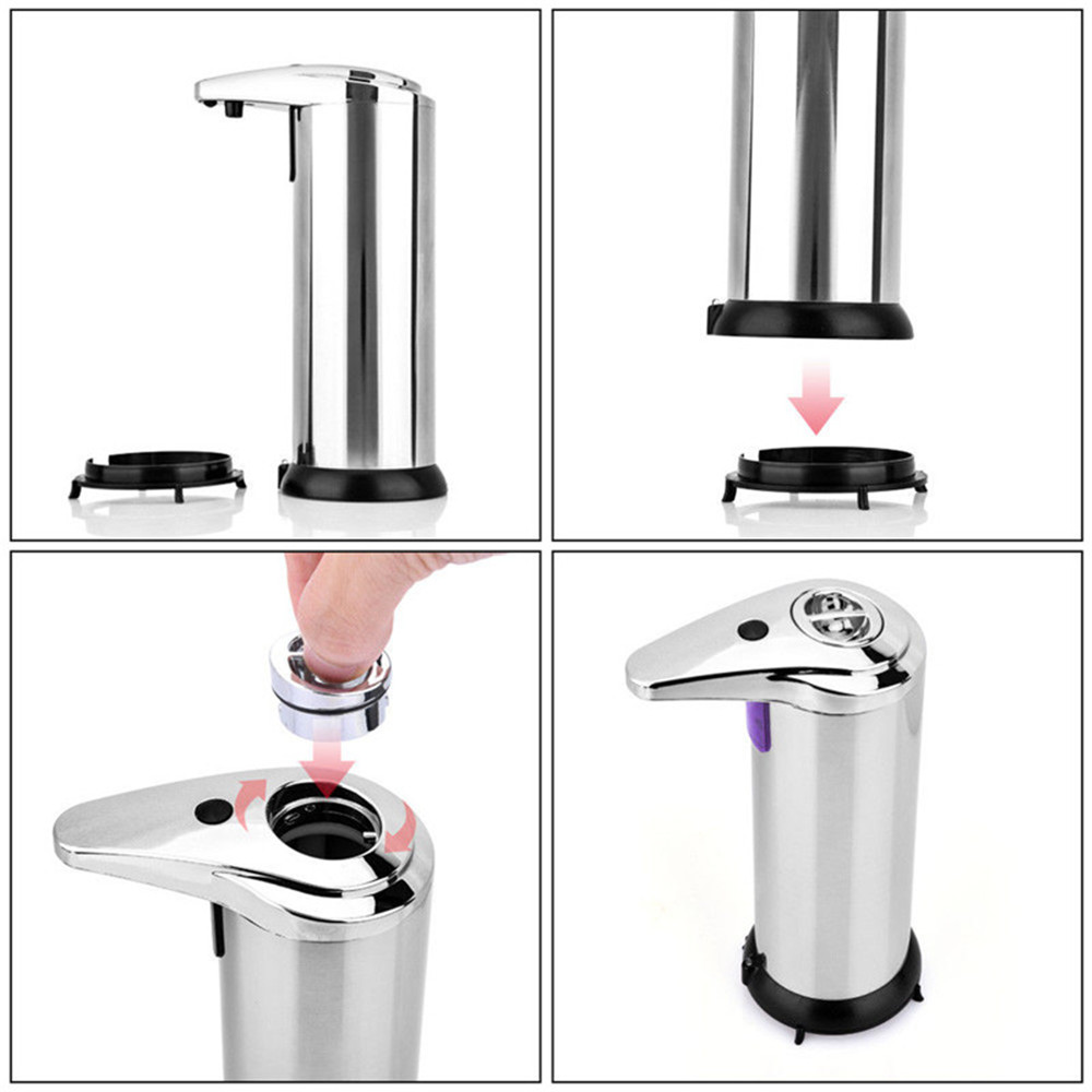 Stainless Steel Automatic Sensor Soap Liquid Dispenser